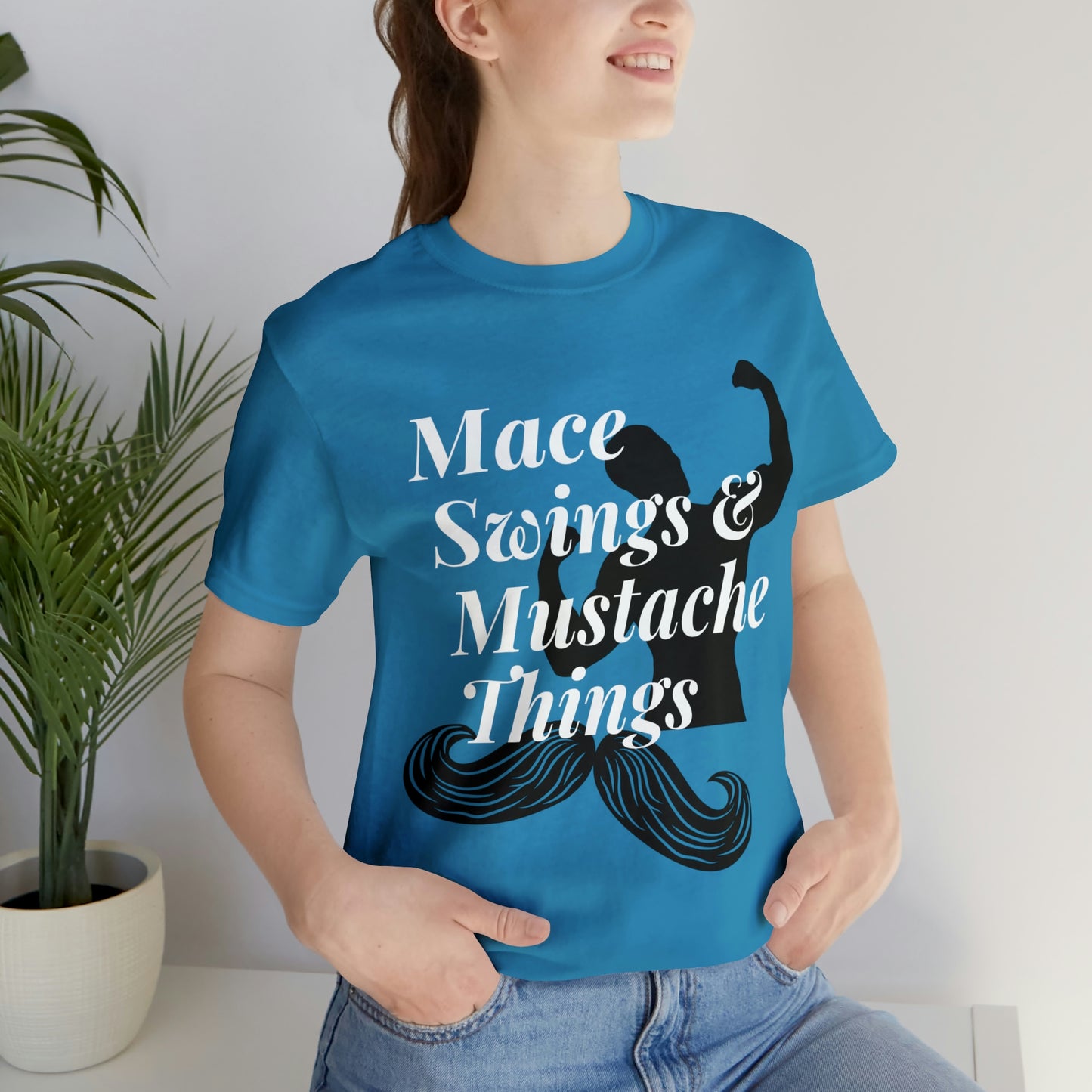 Unisex Maces & Mustaches Tee #1