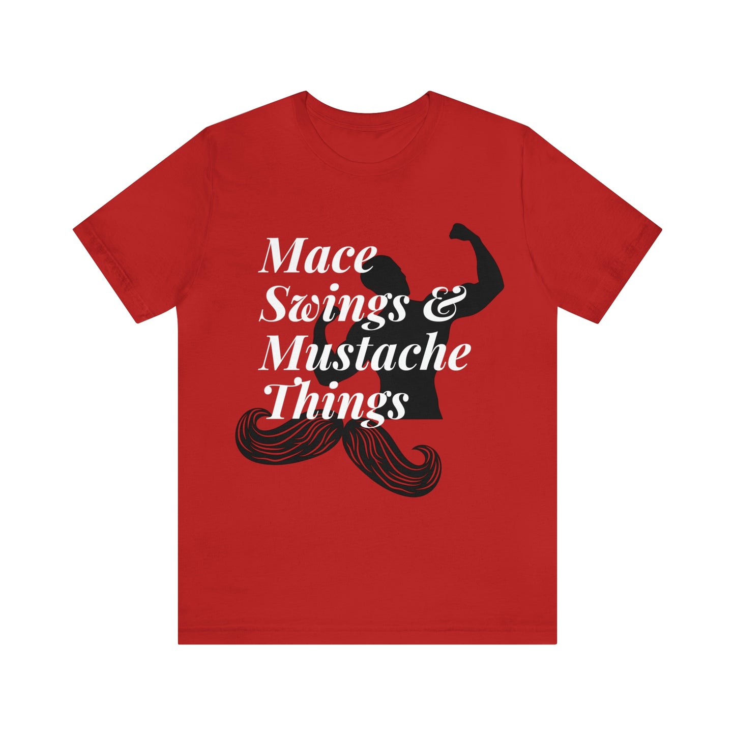 Unisex Maces & Mustaches Tee #1
