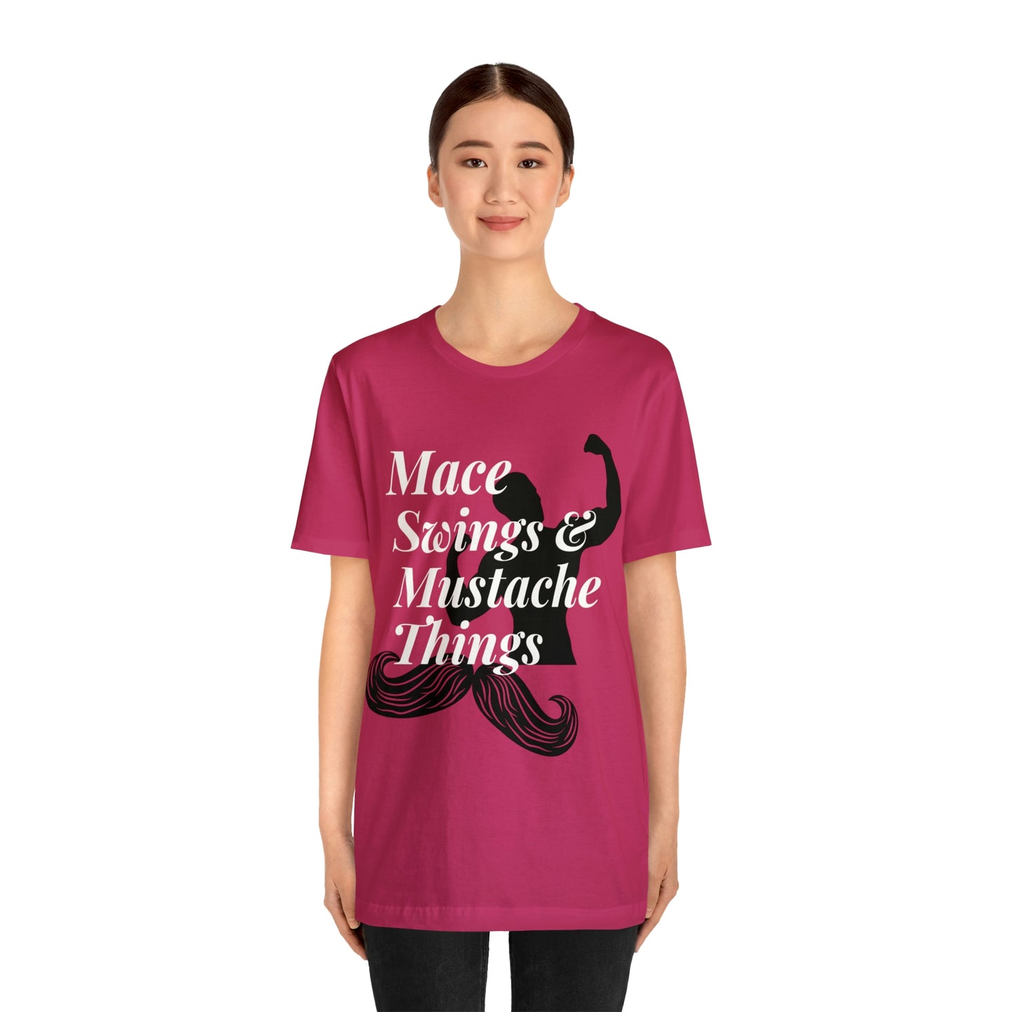 Unisex Maces & Mustaches Tee #1