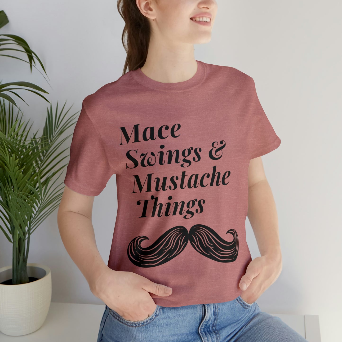 Unisex Maces & Mustaches Tee #2