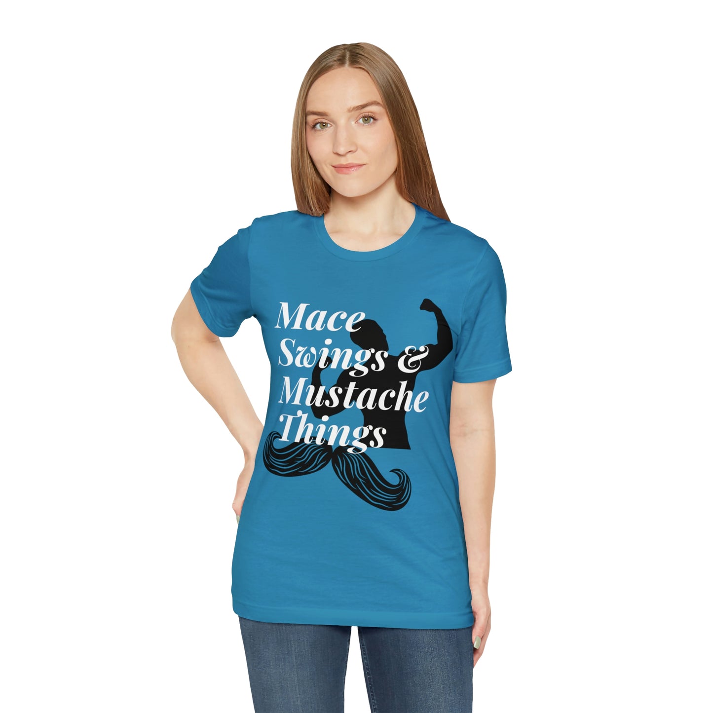 Unisex Maces & Mustaches Tee #1
