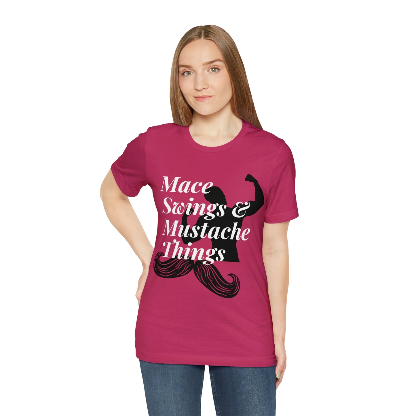 Unisex Maces & Mustaches Tee #1