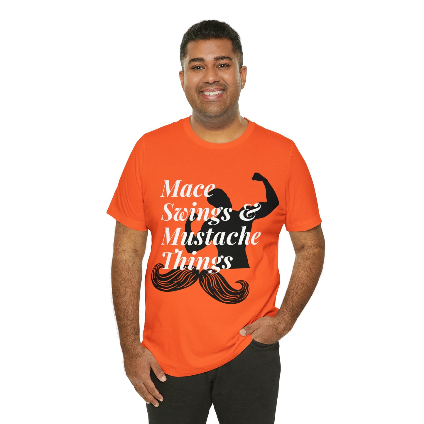 Unisex Maces & Mustaches Tee #1