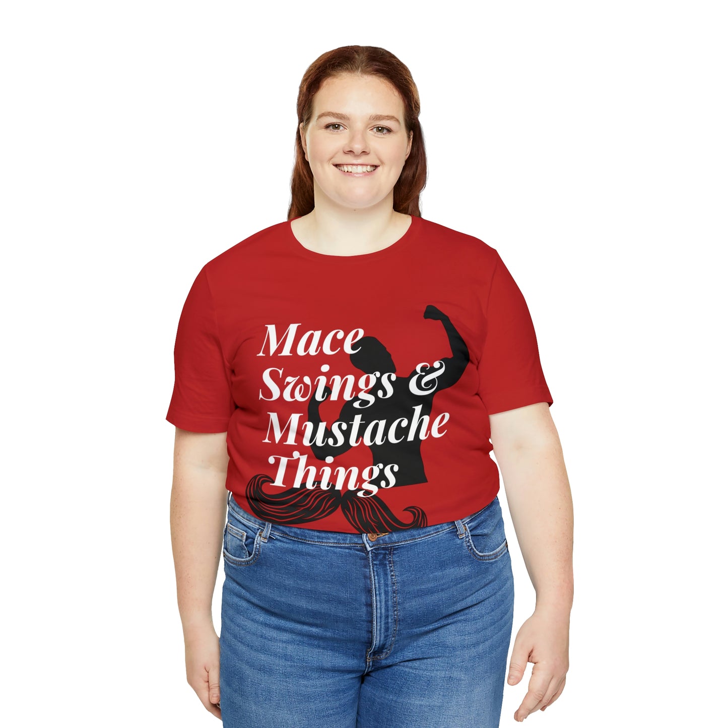 Unisex Maces & Mustaches Tee #1