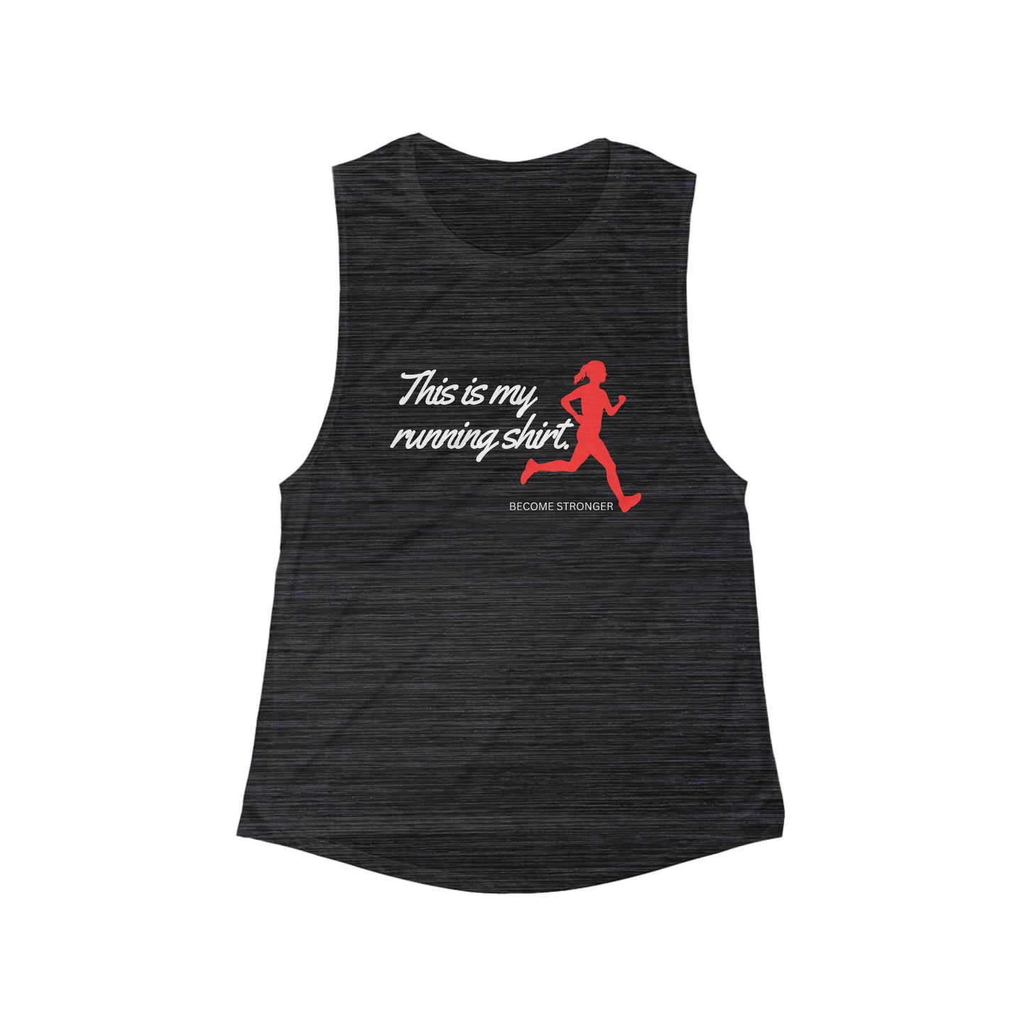 "This is my running shirt" Women's Muscle Tank