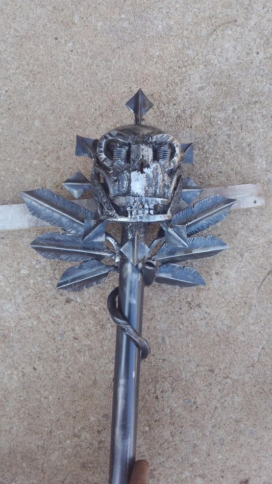 Winged Skull Mace